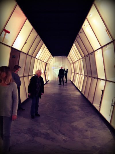 The corridor of chairs