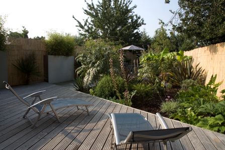 Awkward shaped garden