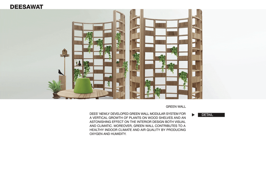 Garden screen divider