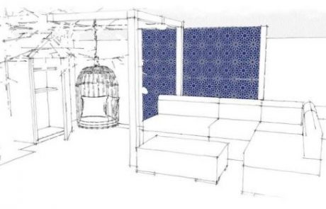 Family garden design in Ealing