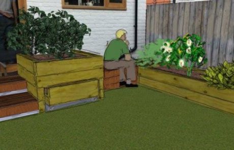 Family garden design in Ealing
