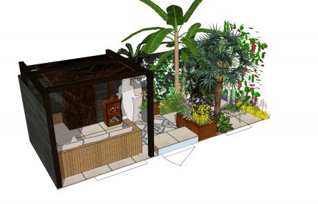 hackney garden ED406