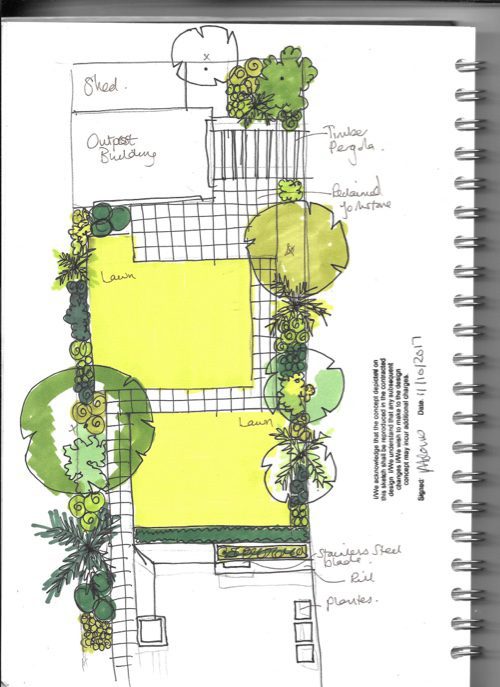 family garden design