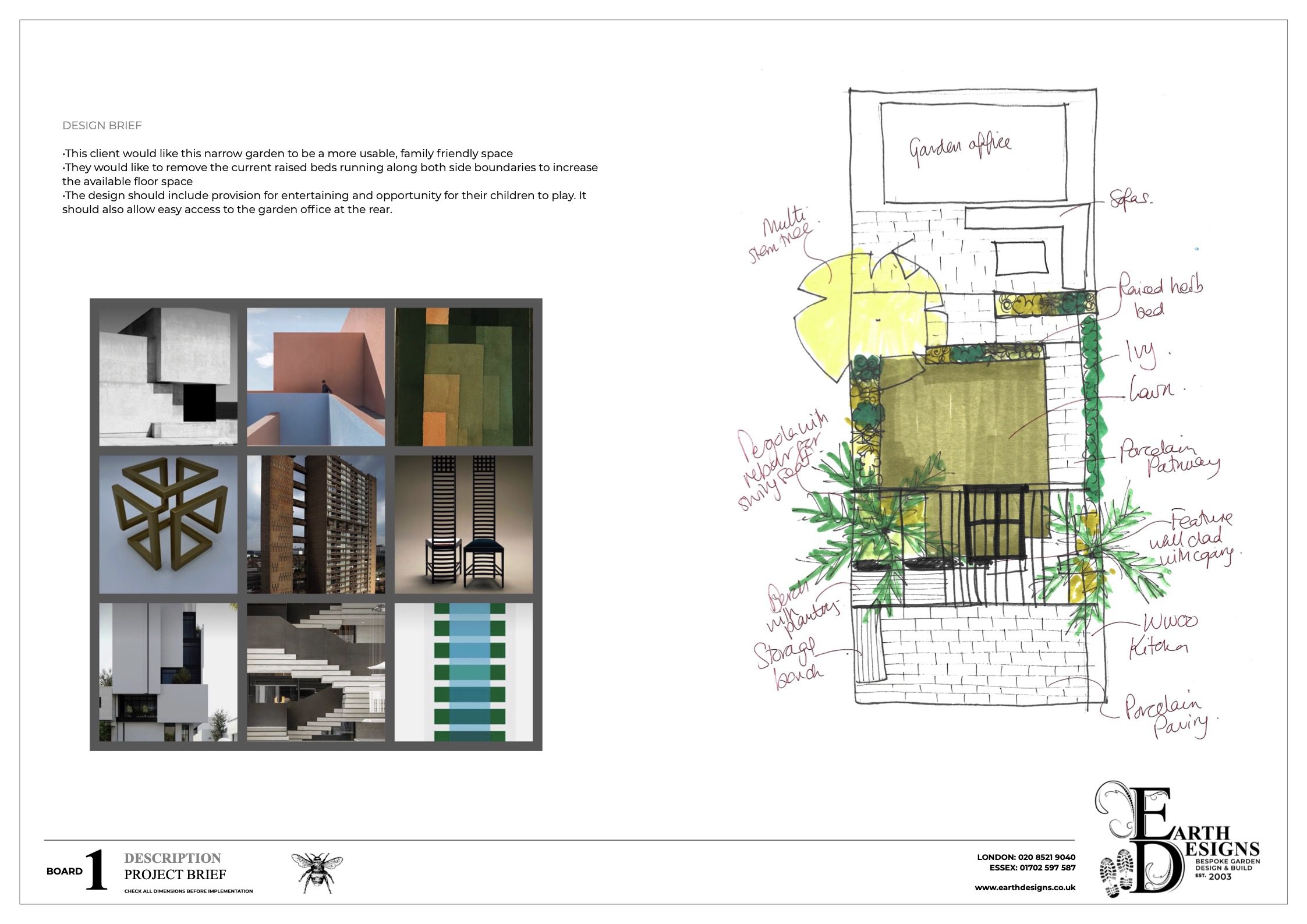 ED418 garden ideas in stoke newington