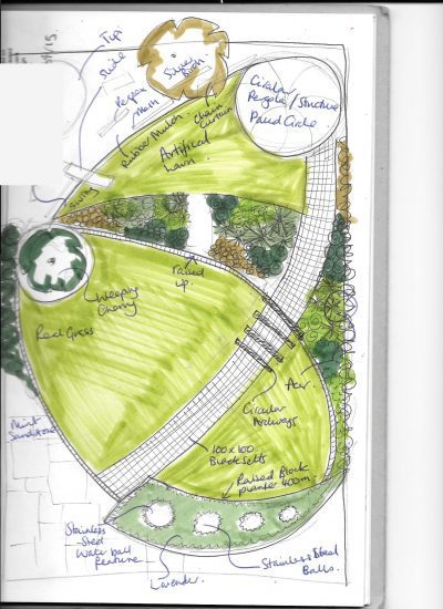 family garden design